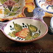 Duck Dish, Floral