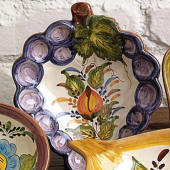 Grape-Shaped Dish