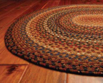 Peppercorn Cotton Braided Rugs by Homespice Decor - Lake Erie Gifts & Decor